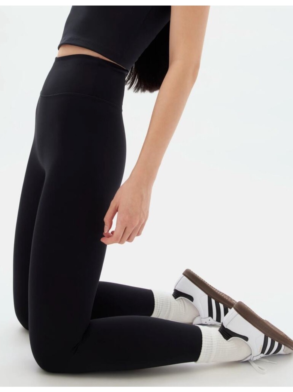 GIRLFRIEND COLLECTIVE BLACK HIGH RISE LUXE LEGGINGS